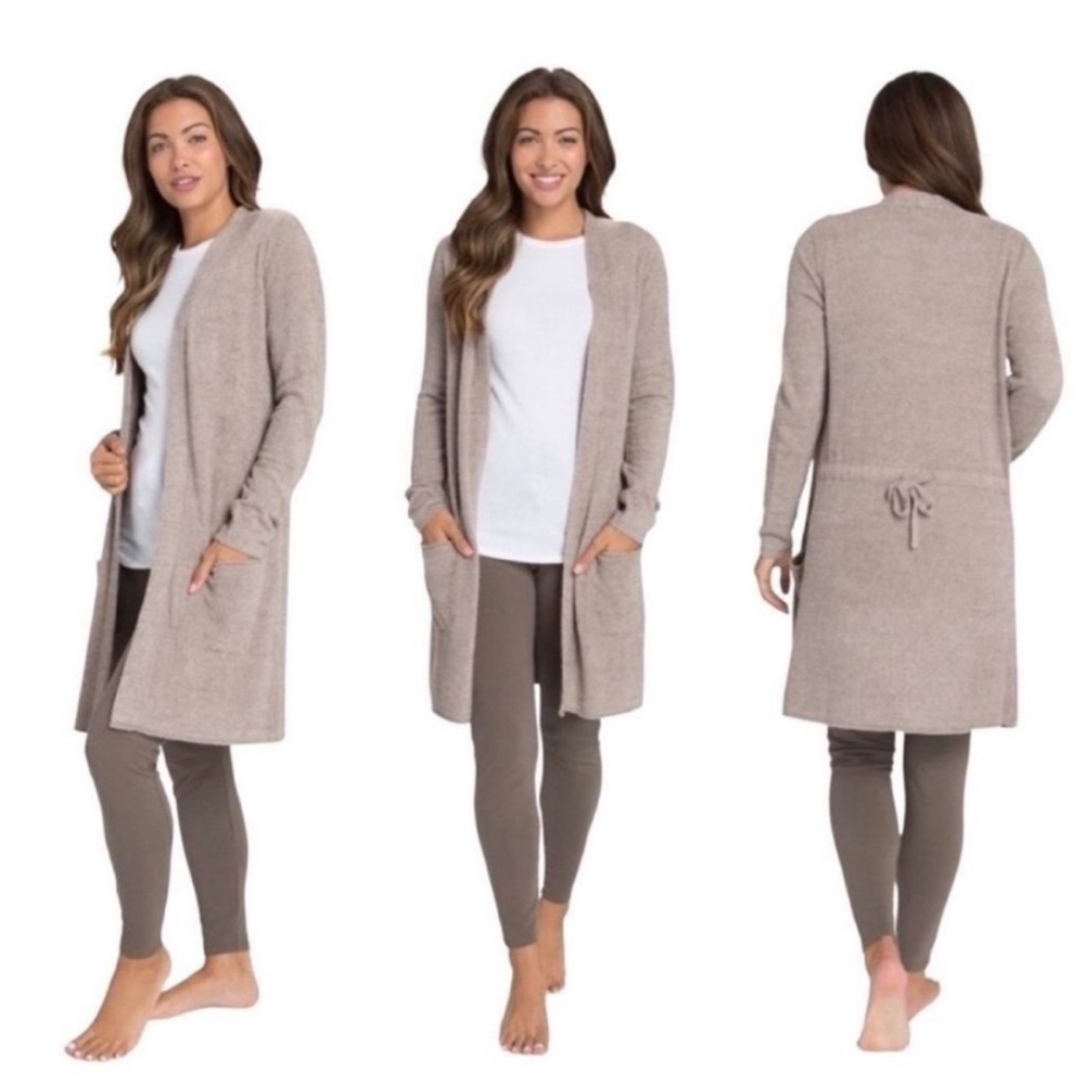 Barefoot Dreams CozyChic Ultra Lite Cardigan in Blush